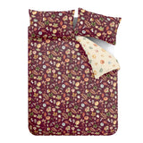 Catherine Lansfield Autumn Pumpkins Halloween Duvet Cover Set - Plum image 6