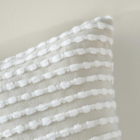 Stab Stitch Cushion 17" x 17" (43cm x 43cm) by Catherine Lansfield