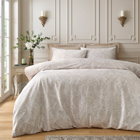Catherine Lansfield Bridgerton Regal Birds Duvet Cover Set - Regal Birds Natural