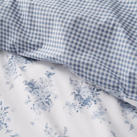 Catherine Lansfield Lucie Floral Frill Duvet Cover Set - Lucie Floral Frill Duvet Set