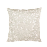 Catherine Lansfield Brooke Floral Filled Cushion 45cm x 45cm - Brooke Floral Cushion Natural