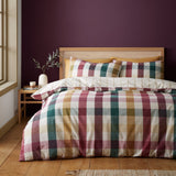 Catherine Lansfield Autumn Check Duvet Cover Set - Autumn Check Duvet Set