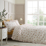 Catherine Lansfield Frill Ditsy Floral Duvet Cover Set - Frill Ditsy Floral Duvet Set