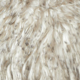 Catherine Lansfield Arctic Fox Faux Fur Filled Cushion - Arctic Fox Cushion