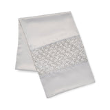 Catherine Lansfield Deco Sequin Placemats 4 Pack Silver - Deco Sequin Dining Runner Silver