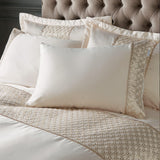 Catherine Lansfield Deco Sequin Embellished Duvet Cover Set - Deco Sequin Duvet Set Champagne