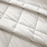 Catherine Lansfield Kingsley Matt Velvet Bedspread - Kingsley Bedspread Cream