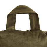 Catherine Lansfield Kingsley Cuddle Cushion Filled Back Support - Kingsley Chair Cushion Olive