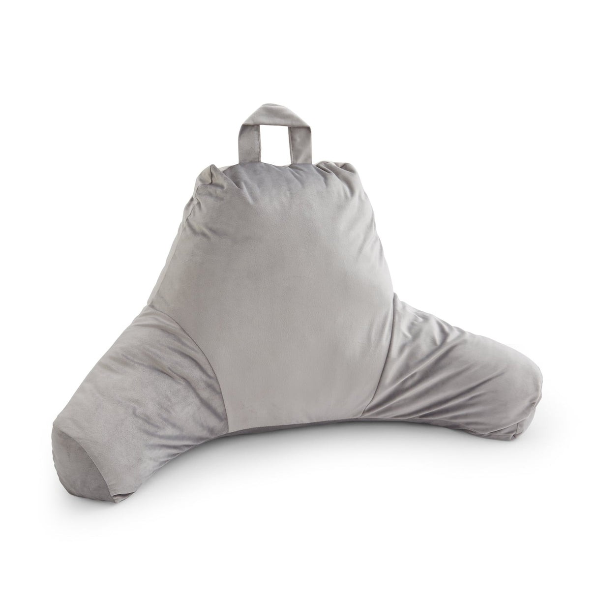 Catherine Lansfield Kingsley Cuddle Cushion Filled Back Support - Kingsley Chair Cushion Silver