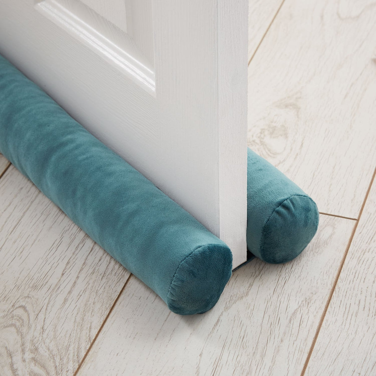 Catherine Lansfield Kingsley Cosy Draught Excluder - Kingsley Draught Excluder Teal