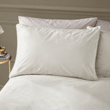 Catherine Lansfield Kingsley Matt Cream Velvet Duvet Cover Bedding Set - Kingsley Duvet Set Cream