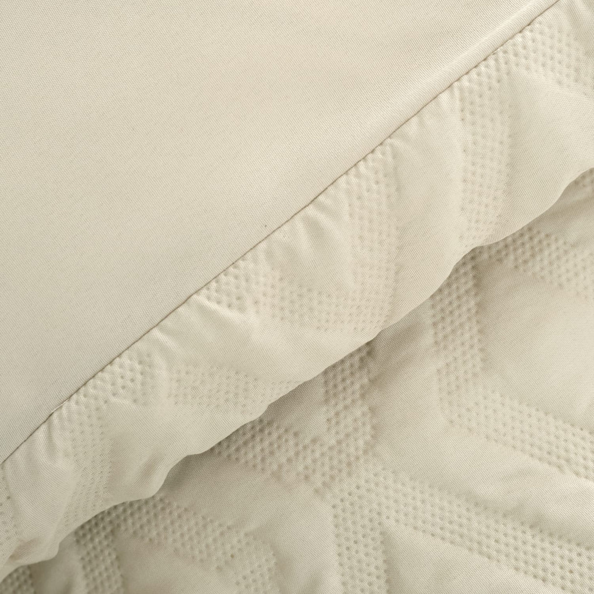 Catherine Lansfield Jacob Geo Natural Duvet Cover Bedding Set - Jacob Geo Duvet Set Natural