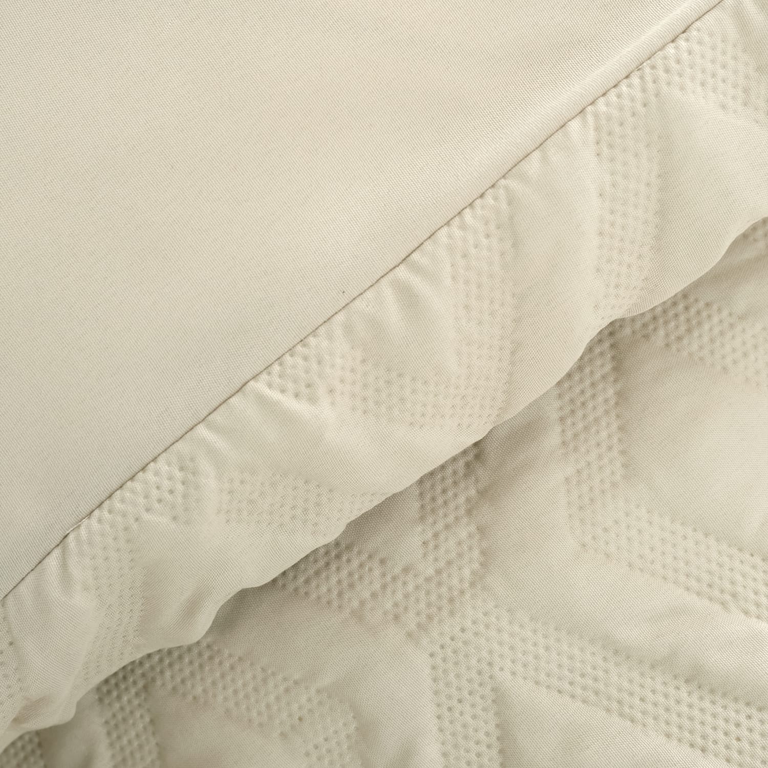 Catherine Lansfield Jacob Geo Natural Duvet Cover Bedding Set - Jacob Geo Duvet Set Natural