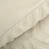 Catherine Lansfield Jacob Geo Natural Duvet Cover Bedding Set - Jacob Geo Duvet Set Natural