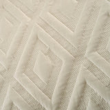 Catherine Lansfield Jacob Geo Natural Duvet Cover Bedding Set - Jacob Geo Duvet Set Natural