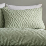 Catherine Lansfield Jacob Geo Duvet Cover Set - Jacob Geo Duvet Set Sage