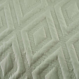 Catherine Lansfield Jacob Geo Duvet Cover Set - Jacob Geo Duvet Set Sage