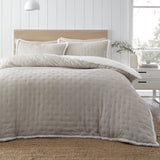 Catherine Lansfield Cosy Nori Sherpa Duvet Cover Set - Cosy Nori Sherpa Duvet Set Cream