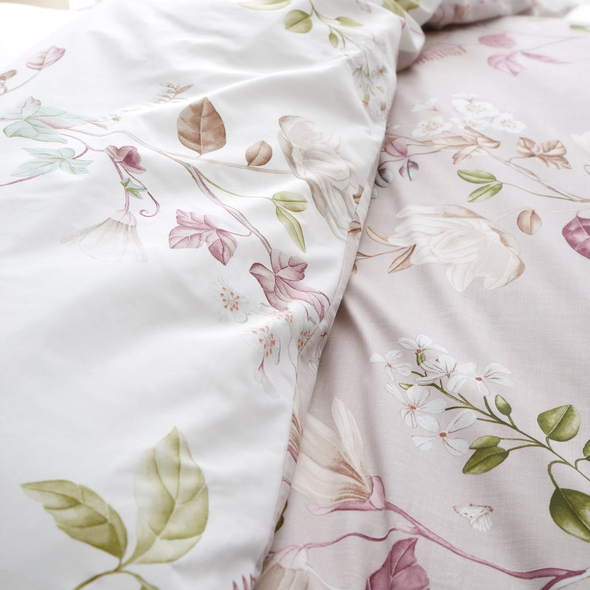 Bianca Francesca Floral Cotton Duvet Cover Set - Francesca Floral Duvet Set