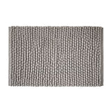 Bianca Aspen Bobble Bath Mat Runner 50cm x 120cm - Aspen Bobble Bath Mat Grey