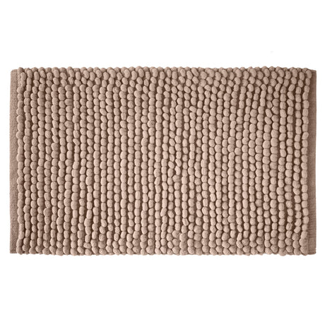 Bianca Aspen Bobble Blue Bath Mat 50x80cm - Aspen Bobble Bath Mat Natural