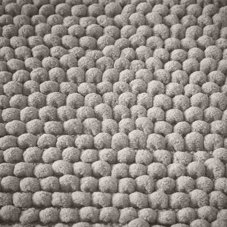 Bianca Aspen Bobble Bath Mat Runner 50cm x 120cm - Aspen Bobble Grey