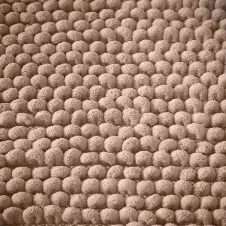 Bianca Aspen Bobble Bath Mat Runner 50cm x 120cm - Aspen Bobble Natural