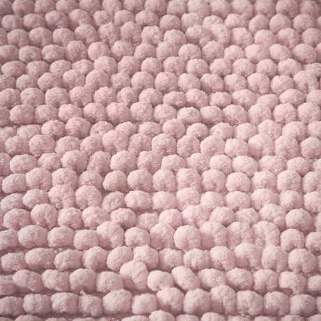 Bianca Aspen Bobble Bath Mat Runner 50cm x 120cm - Aspen Bobble Pink