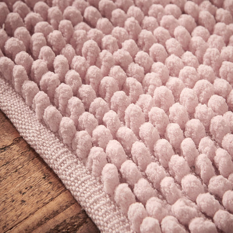 Bianca Aspen Bobble Bath Mat Runner 50cm x 120cm - Aspen Bobble Pink