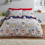 Catherine Lansfield Christmas Santa Spec-Tacular Duvet Cover Set - Christmas Spec-Tacular Duvet Set