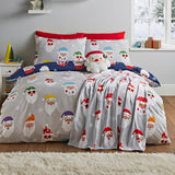 Catherine Lansfield Christmas Santa Spec-Tacular Duvet Cover Set