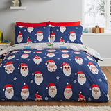 Catherine Lansfield Christmas Santa Spec-Tacular Duvet Cover Set - Christmas Spec-Tacular Duvet Set