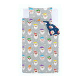 Catherine Lansfield Christmas Santa Spec-Tacular Duvet Cover Set - Christmas Spec-Tacular Duvet Set