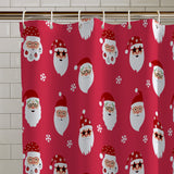 Catherine Lansfield Santa Spec-Tacular Christmas Shower Curtain