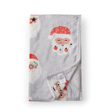 Catherine Lansfield Christmas Santa Spec-Tacular Throw - Christmas Spec-Tacular Throw