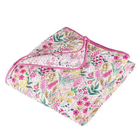 Catherine Lansfield Tilly Floral Bedspread - Tilly Floral Bedspread Pink
