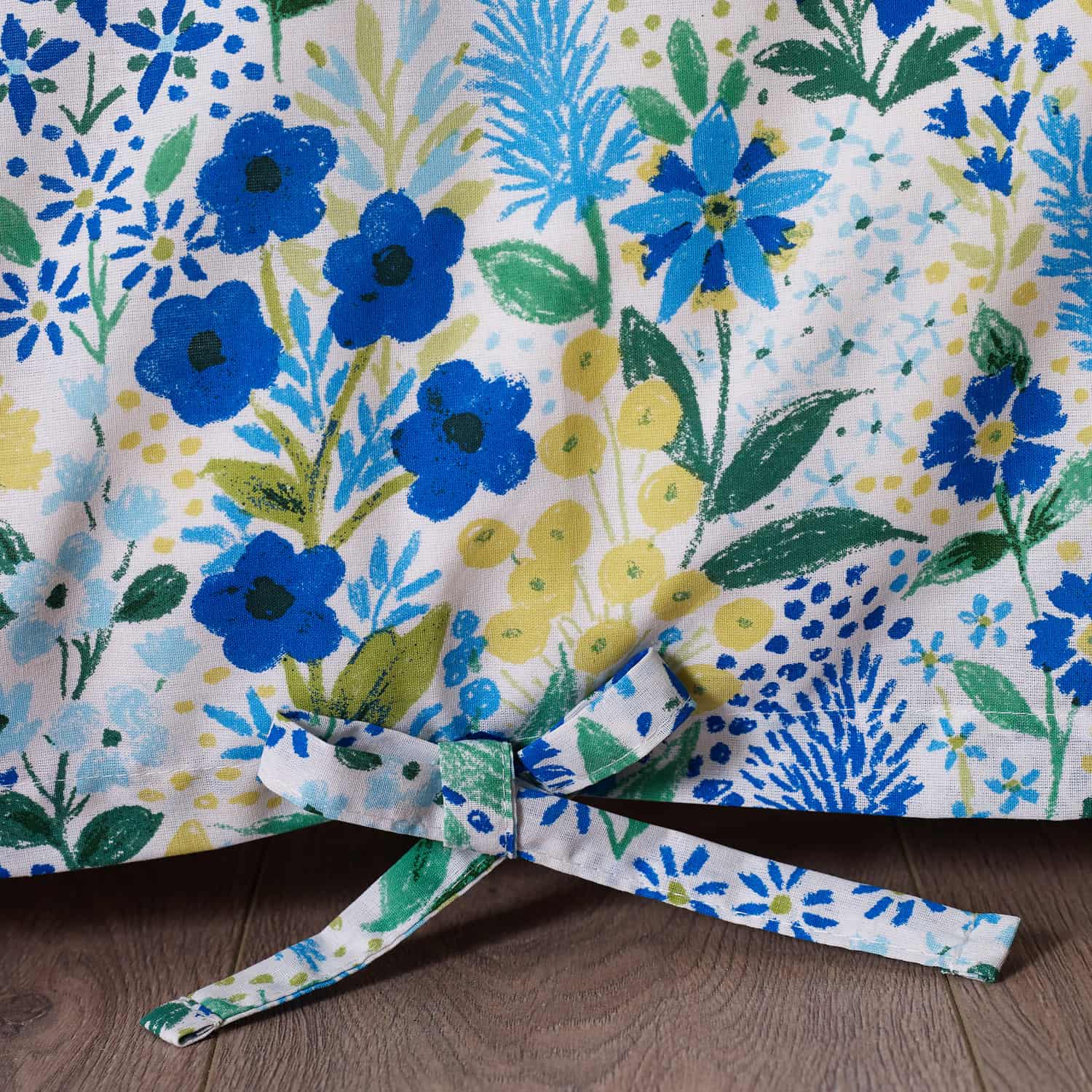 Catherine Lansfield Tilly Floral Duvet Cover Set - Blue - Tilly Floral Duvet Set Blue