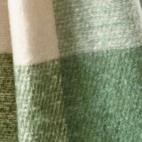 Catherine Lansfield Faux Mohair Check Blue 130x170cm Throw 7