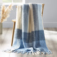 Catherine Lansfield Faux Mohair Check Throw