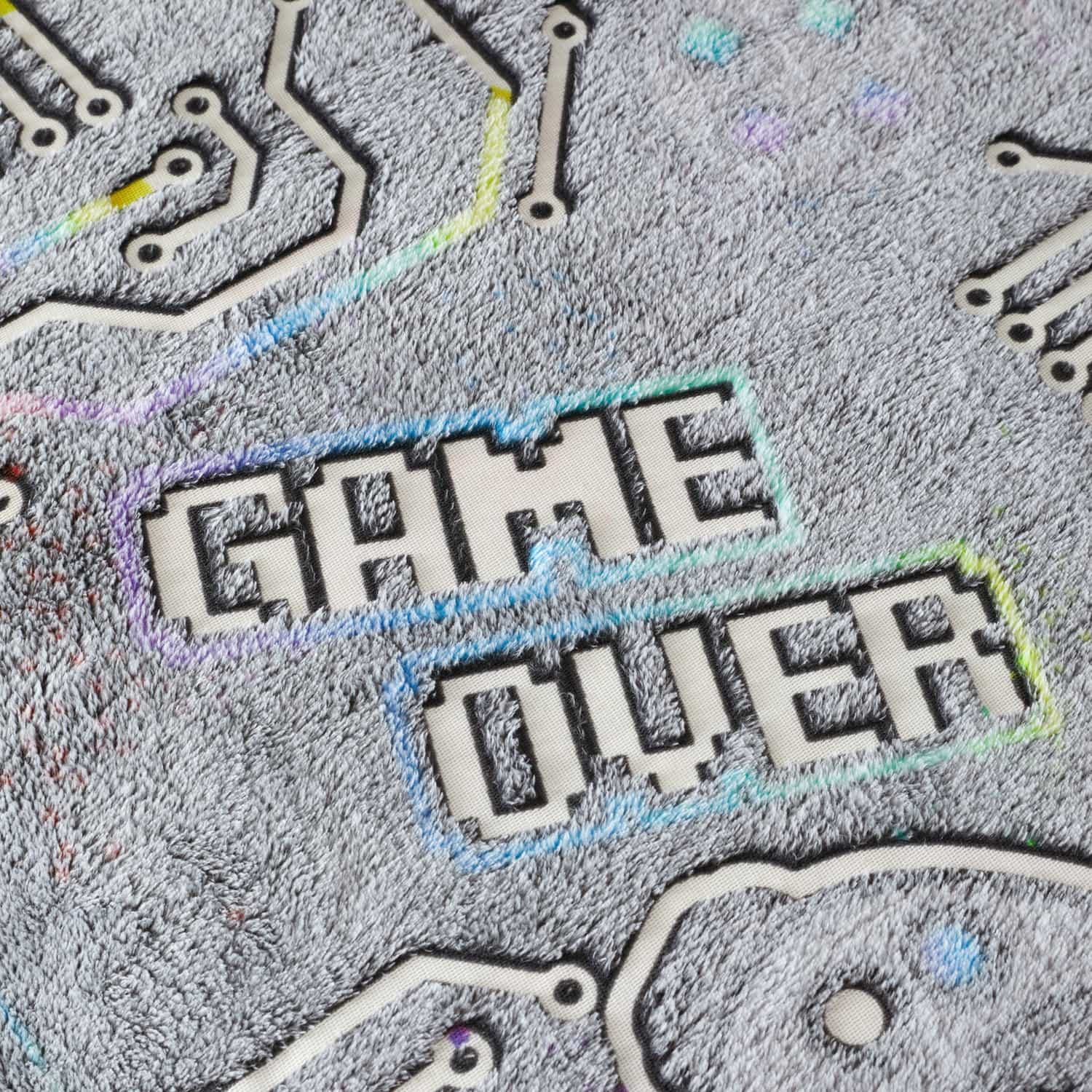 Catherine Lansfield Game Over Fleece Duvet Cover Set - Game Over Fleece Duvet Set