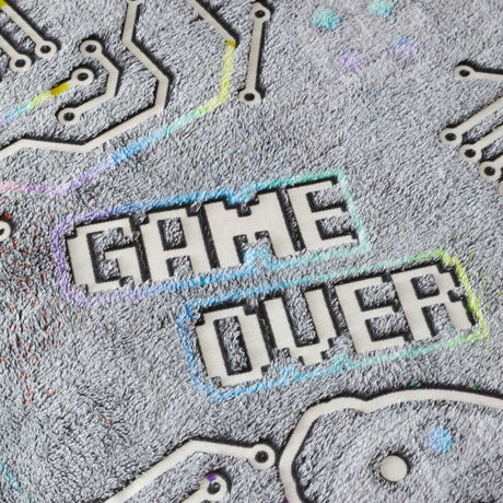 Catherine Lansfield Game Over Fleece Duvet Cover Set - Game Over Fleece Duvet Set
