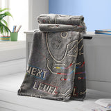 Catherine Lansfield Game Over Fleece Throw