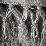 Catherine Lansfield Wilson Plain Cosy Throw 130cm x 170cm - Wilson Chenille Throw Grey