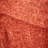 Catherine Lansfield Wilson Plain Cosy Throw 130cm x 170cm - Wilson Chenille Throw Terracotta