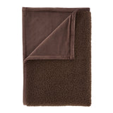 Catherine Lansfield So Soft Velvet Boucle Reversible Throw – Caramel – 130cm x 170cm - So Soft Velvet Boucle Chocolate Throw