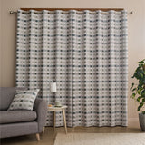 Catherine Lansfield Wilson Check Blackout Eyelet Curtains - Green Thermal - Wilson Check Curtains Green