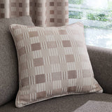 Catherine Lansfield Wilson Check Cushion Cover 45cm x 45cm - Wilson Check Cushion Natural