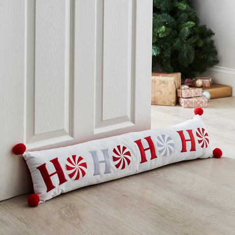 Catherine Lansfield Ho Ho Ho Christmas Draught Excluder