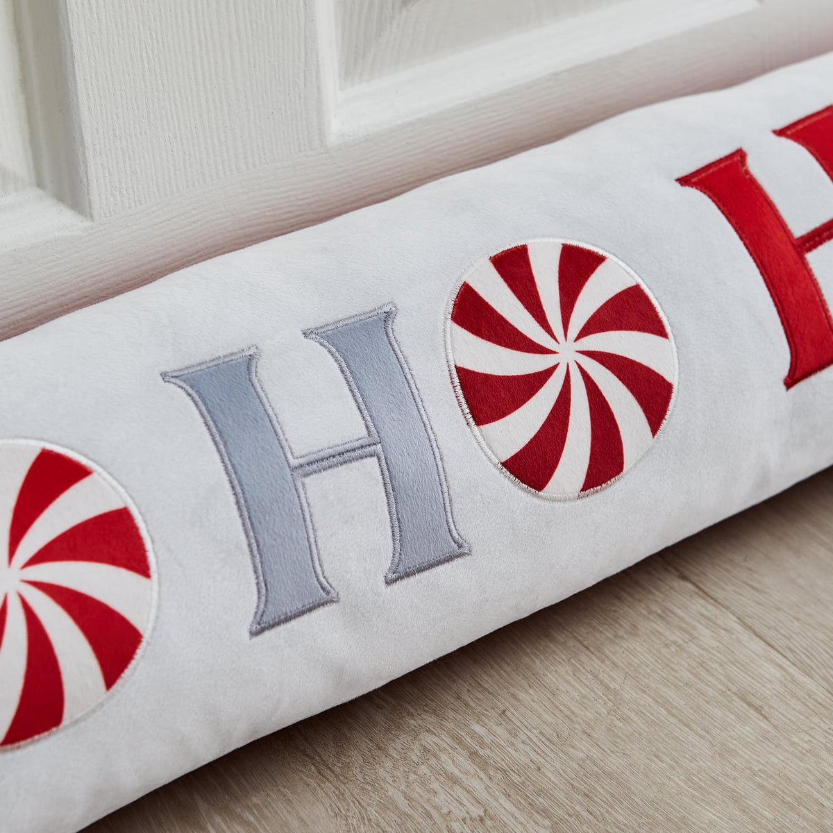 Catherine Lansfield Ho Ho Ho Christmas Draught Excluder - Ho Ho Ho Draught Excluder