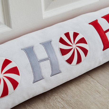 Catherine Lansfield Ho Ho Ho Christmas Draught Excluder - Ho Ho Ho Draught Excluder